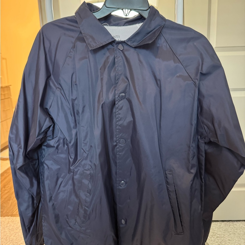 Anti Social Social Club Dark Blue Windbreaker